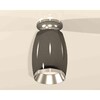 Миниатюра фото комплект накладного светильника ambrella light techno spot xs1123040 dch/psl черный хром/серебро полированное (n6903, c1123, n7032) | 220svet.ru