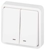 Миниатюра фото выключатель эра эксперт 11-1525-01 двойной с подсветкой ip55 10ах-250в су белый б0063304 | 220svet.ru