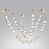 Миниатюра фото подвесной светодиодный светильник odeon light jemstone 5085/48l золотой | 220svet.ru
