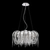 Миниатюра фото подвесная люстра avenue 5 delight collection km0358p-5m/a chrome | 220svet.ru