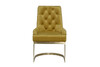 Миниатюра фото стул велюр оливковый/матовое garda decor 76ar-6210gold-olv | 220svet.ru
