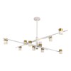Миниатюра фото потолочная люстра на штанге lussole gilbert lsp-8828 | 220svet.ru