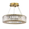 Миниатюра фото подвесной светодиодный светильник arti lampadari l 1.5.40.100 g | 220svet.ru