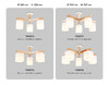 Миниатюра фото потолочная люстра на штанге ambrella light traditional tr83115 | 220svet.ru