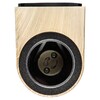 Миниатюра фото уличный настенный светильник uniel uul-p51a 6w/gu10 ip65 pine ul-00010555 | 220svet.ru