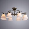 Миниатюра фото потолочная люстра arte lamp copter a3208pl-8ab | 220svet.ru