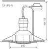 Миниатюра фото точечный светильник (в комплекте 3 шт.) kanlux tribis ii o c/m 23848 | 220svet.ru