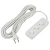 Миниатюра фото удлинитель uniel ultra 3гн х 10м б/з s-cu3-7 white ul-00009986 | 220svet.ru