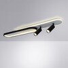 Миниатюра фото потолочный светодиодный светильник arte lamp lucas a2600pl-32bk | 220svet.ru