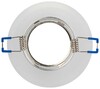 Миниатюра фото светильник встраиваемый декоративный эра dk105 wh под лампу mr16 gu5.3 белый б0058392 | 220svet.ru