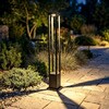 Миниатюра фото ландшафтный светодиодный светильник reluce 09960-0.7-001jh 1,0m led7w bk rlos | 220svet.ru