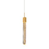 Миниатюра фото подвесной светодиодный светильник delight collection od2510-1 gold/clear | 220svet.ru