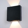 Миниатюра фото уличный настенный светильник uniel ulu-p33b-4w/4000k ip65 black ul-00013622 | 220svet.ru