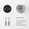 Миниатюра фото розетка с заземлением werkel матовый/хром w5871054 4690389174735 | 220svet.ru