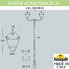 Миниатюра фото парковый фонарь fumagalli horeb adam/simon 2l u33.208.m20.ayh27 | 220svet.ru