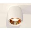 Миниатюра фото комплект накладного светильника ambrella light techno spot xs1141004 swh/pyg белый песок/золото желтое полированное (c1141, n7034) | 220svet.ru