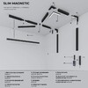 Миниатюра фото коннектор l-образный внутренний elektrostandard slim magnetic 85091/00 a057206 | 220svet.ru