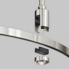 Миниатюра фото шинопровод магнитный накладной/подвесной maytoni busbar trunkings flarity trx154-2sr-d1800-pt | 220svet.ru