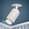Миниатюра фото светильник встраиваемый алюминиевый эра kl106 wh/sl под лампу mr16 gu10 белый/серебро матовый б0061634 | 220svet.ru
