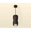 Миниатюра фото комплект подвесного светильника ambrella light techno spot xp1142030 sbk/fr черный песок/белый матовый (a2311, c1142, a2010, c1142, n7121) | 220svet.ru