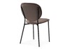 Миниатюра фото стул саранда кофе / черный глянец | 220svet.ru