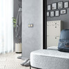 Миниатюра фото выключатель двухклавишный проходной айвори матовый werkel w1122062 | 220svet.ru