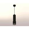 Миниатюра фото комплект подвесного светильника ambrella light xp7402002 sbk/bk черный песок/тонированный (a2302, c6343, a2030, c7402, n7192) | 220svet.ru