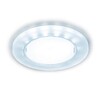 Миниатюра фото встраиваемый светильник ambrella light standard spot g214 wh/ch/cld | 220svet.ru
