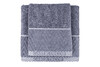 Миниатюра фото полотенце орсетто графит 70*140 garda decor 119val-11117 | 220svet.ru