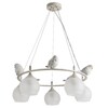Миниатюра фото подвесная люстра arte lamp gemelli a2150sp-5wg | 220svet.ru