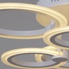 Миниатюра фото потолочная светодиодная люстра reluce 09502-0.3-3+3 wh | 220svet.ru
