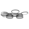 Миниатюра фото потолочный светильник loft it pin 10317/7 grey | 220svet.ru