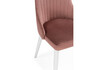 Миниатюра фото стул на металлокаркасе woodville kora dark pink / white 15948 | 220svet.ru