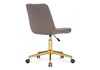 Миниатюра фото компьютерное кресло woodville честер латте / золото 564832 | 220svet.ru
