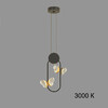 Миниатюра фото подвесной светодиодный светильник 3000к imperium loft babetta 212870-23 | 220svet.ru