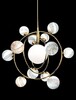 Миниатюра фото потолочная люстра на штанге inodesign planet 40.2585 | 220svet.ru