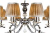 Миниатюра фото подвесная люстра ilamp holiday rm6116/8cr | 220svet.ru