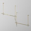 Миниатюра фото шинопровод магнитный накладной-подвесной maytoni busbar trunkings flarity trx154-111bs | 220svet.ru