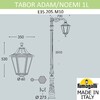 Миниатюра фото парковый фонарь fumagalli tabor adam/noemi 1l  e35.205.m10.wxh27 | 220svet.ru