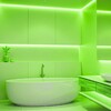 Миниатюра фото светодиодный неон apeyron 10w/m 120led/m 2835smd зеленый 5m 17-306 | 220svet.ru