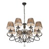 Миниатюра фото подвесная люстра ilamp holiday rm6116/8cr | 220svet.ru