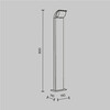 Миниатюра фото ландшафтный уличный светодидный светильник maytoni stock o446fl-l7gf3k | 220svet.ru