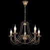 Миниатюра фото подвесная люстра f-promo chateau 2163-5p | 220svet.ru