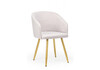 Миниатюра фото стул на металлокаркасе woodville монер светло-серый (glory 36) / золотой 632639 | 220svet.ru