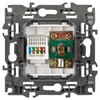 Миниатюра фото розетка эра серия 12 12-3110-16 комбинированная rj45+tv, титан б0065646 | 220svet.ru