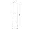 Миниатюра фото потолочный светодиодный светильник elektrostandard apex 25113/led a068290 | 220svet.ru