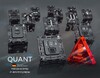 Миниатюра фото двухклавишный выключатель с самовозвратом с подсветкой ambrella volt quant alfa ma404060 | 220svet.ru