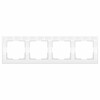 Миниатюра фото рамка на 4 поста werkel flock белый w0042301 | 220svet.ru