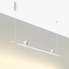 Миниатюра фото подвесной светодиодный светильник с сенсорным управлением novotech fermo 359308 белый | 220svet.ru