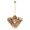 Миниатюра фото подвесная люстра divinare chloe 7566/01 sp-18 | 220svet.ru